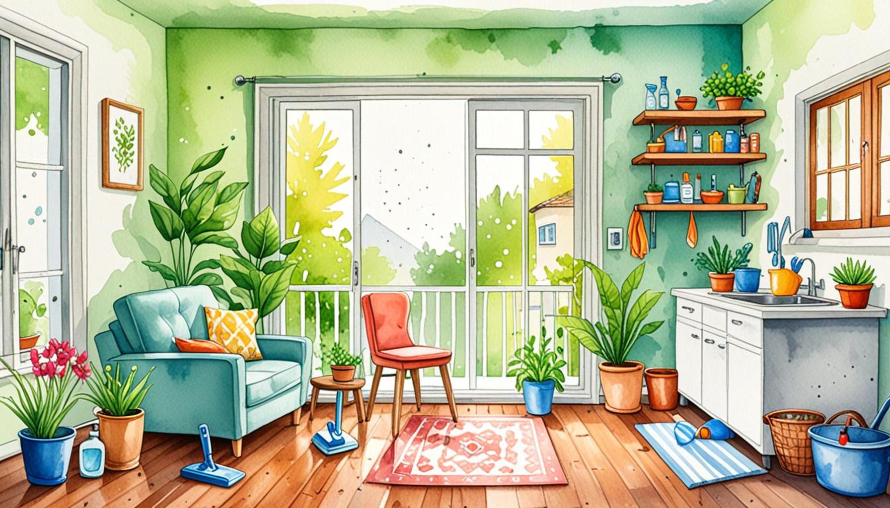 The Impact of Eco-Friendly Products on Indoor Air Quality: Cleaning Your Home Safely