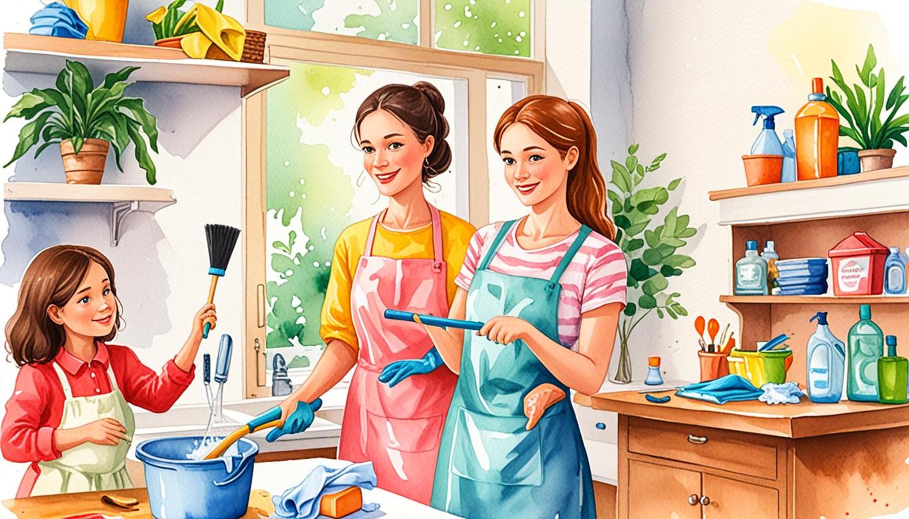 Task Delegation Strategies for Families: How to Share Cleaning Responsibilities